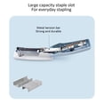 thumbnail image 4 of Stapler, Portable Small Stapler 20 Sheets Capacity Non Slip Stapler Ergonomic Design Office Stapler With Rotatable Head For Stapling Documents Or Paper, 4 of 8