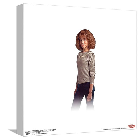 Gallery Pops Netflix Stranger Things: Season 4 - Nancy Canvas Wall Art, Unframed Version, 12" x 12"
