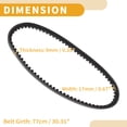 thumbnail image 4 of Correa de transmisión V-Belt Única Bargains No.2760140B01/59011S003 para Suzuki LT80 para Quadsport 87-06, 4 of 7