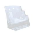 thumbnail image 4 of Miulika Acrylic Brochure Holder Brochure Display Stand Gifts Document Paper Literature Holder s Holder for Pamphlets Reception A4 2 Tier, 4 of 9