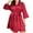Red, variant on Tao Tao Women's Plus Size Long Robes Satin Silky Bathrobes Lightweight Kimono Cover Up Sleepwear Bridesmaid Party Red 5XL