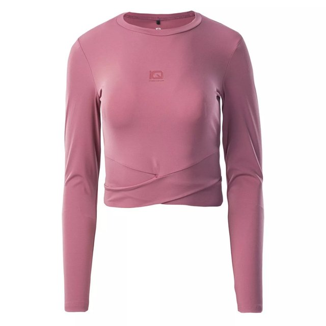 IQ - Blusa Yogini Entrenamiento para Mujer (Malva Suave)