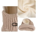 thumbnail image 3 of Sunvit-Panties Womens Khaki Warm Balaclava - Fleece Lined Knitting Cotton, Windproof Head & Neck Warmer, One Size Fits Most for Winter Sports Daily Commute,Size Free Size, 3 of 4
