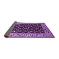 thumbnail image 2 of Ahgly Company Indoor Square Oriental Purple Industrial Area Rugs, 5' Square, 2 of 4