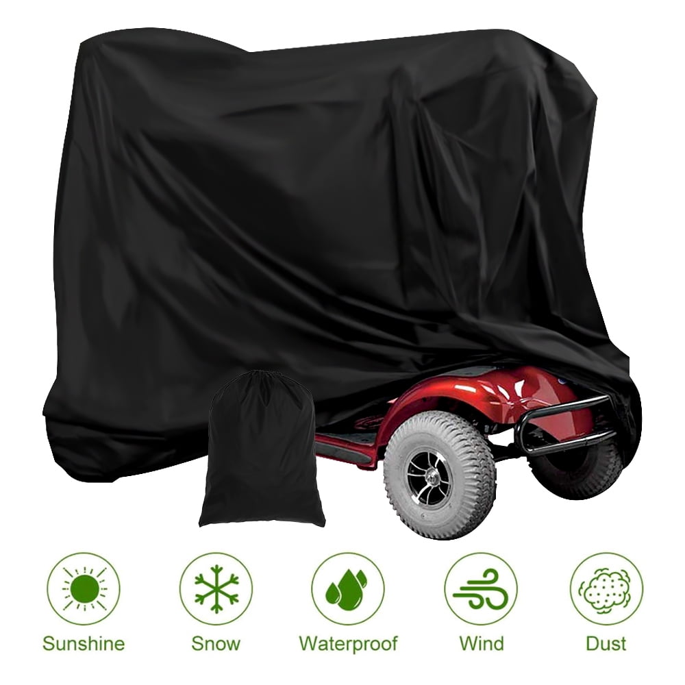 Toorise Scooter Cover Waterproof Wheelchair Storage Cover with Storage Bag Outdoor Protection Cover - Walmart.com