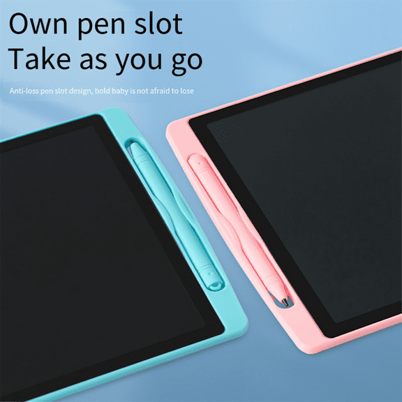 1 * LCD Tablet 1 * Paint Brush-Princess Pink