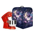 thumbnail image 6 of TSOVTHRID Butterfly Rose Moon Galaxy Print Stand Mixer Cover with Top Handle Waterproof Stand Mixer Dust Cover Fingerprint Resistant Kitchen Appliance Cover Reusable Accessories Decor,L, 6 of 7