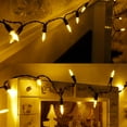 thumbnail image 2 of Christmas String Light, 2Pack 16ft 50 LED Warm White Mini Battery String Light with 8 Lighting Modes & Timer for Christmas Tree, Garland, Wedding, Party, Indoor & Outdoor Festival Decoration, 2 of 8