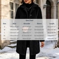 thumbnail image 3 of Yijfswar Cardigan for Women Hooded Long Fleece Jacket Button Down Outerwear, 3 of 5