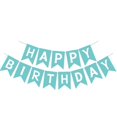 thumbnail image 1 of Suministros para fiestas de cumpleaños GLASNES azul claro Happy Birthday, 1 of 1