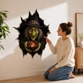 thumbnail image 7 of Halloween Break in 3D Wall Decals, Spooky Witch Halloween Wall Decals, 3D Halloween Wall Decals for Parties Halloween Home Decor And Indoor Spaces, 7 of 7