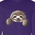 thumbnail image 4 of Inktastic Kiniart Sloth Long Sleeve T-Shirt, 4 of 5