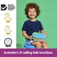 thumbnail image 6 of b.box Mini Lunch Box, 4.25 Cup Leak Proof Bento Box for Kids Ages 3+, 3 Compartment Snack Containers, School Lunch Container, Dishwasher Safe, BPA-Free - Ocean Breeze, 6 of 9