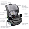 thumbnail image 3 of Britax Poplar Asiento convertible para automóvil, asiento para automóvil 2 en 1 con diseño delgado de 17 pulgadas, tecnología ClickTight, grafito glaciar, 3 of 5