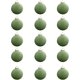 thumbnail image 1 of 15 bolas de terciopelo para adornos navideños de 3,15 pulgadas, adornos vintage para árboles de Navidad, bolas de plástico flocadas irrompibles, adornos colgantes para árbol de Navidad para bodas, fie, 1 of 5