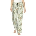 thumbnail image 2 of Kdxio Women's Comfy Stretch RosePrint Drawstring Pajama Pants-XX-Large, 2 of 9