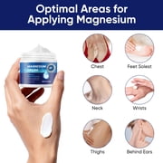 Mooyam Magnesium Cream,Magnesium Lotion Enriched with Lavender, Vitamin E,Improve Sleep Quality,Topical Magnesium Oil Cream for Feet, Legs or Arms 4.23oz