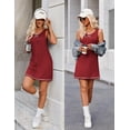 thumbnail image 6 of Ekouaer Sexy Tank Nightgowns for Women Side Slit Lingerie Dress Sleevesless Night Gowns, 6 of 6