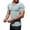 Light Green, variant on Men's Dear Person World Better Place Hoodie Sweatshirt Tee Dark Blue M