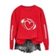 thumbnail image 1 of Ailaofu Football Sweatshirts for Women Oversized Crewneck Sweatshirt Cute Crewnecks Holiday Long Sleeve Rugby Sweat Shirts, 1 of 4