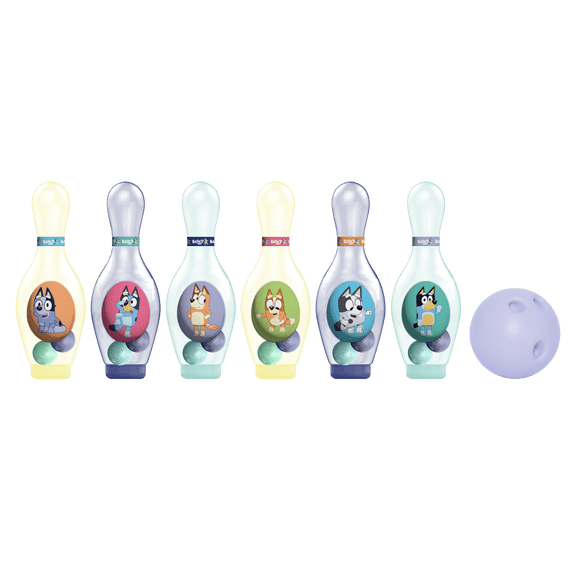Hedstrom Kids Light Up Bowling Set, Bluey