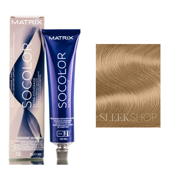 Matrix Socolor Extra Coverage LARGE Haircolor - 3 oz - 509N/509.0 Extra Coverage Light Blonde Neutral