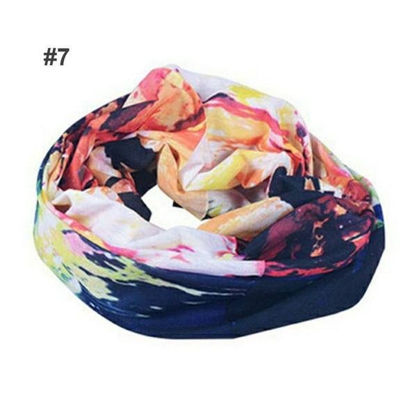 Summer Outdoor Men And Women Sunscreen Mask Seamless Scarf Magic Headband