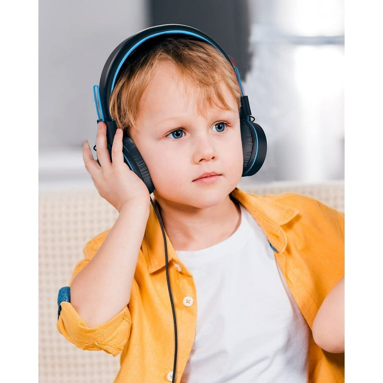 NIVAVA Kids K8 Wired On Ear Headphones with Adjustable Head 3.5 MM Jack Foldable Walmart