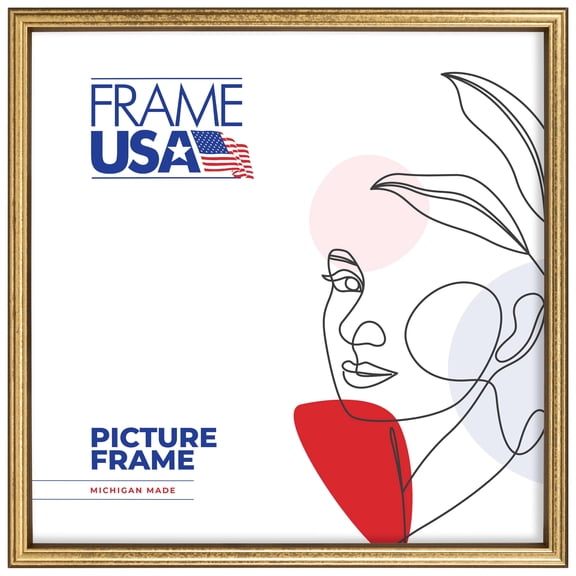 Economy Gold 16x16 Inch Picture Frame