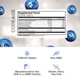 thumbnail image 2 of Suplemento Codeage Calcium 500 mg con vitamina D3, magnesio 120 cápsulas, 2 of 9