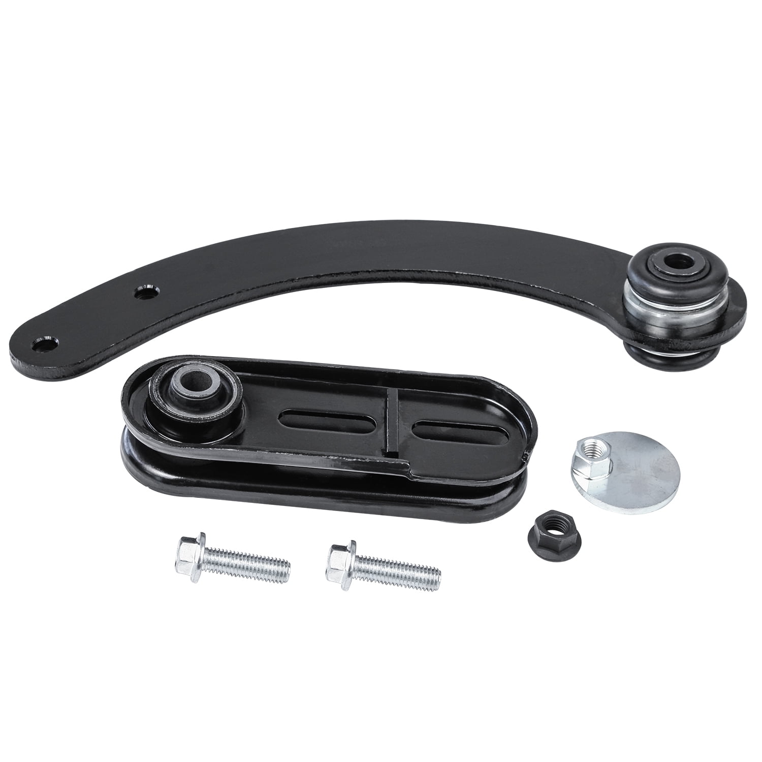 Detroit Axle - Rear 2pc Upper Control Arms for Jeep Compass Patriot Dodge Caliber Mitsubishi Outlander Sport Rvr Lancer, 2 Upper Control Arm Pair Replacement, 2 Degree Camber Plus Or Minus