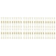 thumbnail image 1 of 50 Cuchara + 50 Tenedores Hoja de Acero Inoxidable Cuchara para Pastel de Café Tenedor Cucharas para Postre, Dorado, 1 of 8