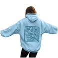thumbnail image 6 of yueewhu Pink Hoodies for Women 2025 Teen Girls Graphic Hoodie Long Sleeve Cute Preppy Sweatshirts Y2K Tops with Pockets (Sky Blue, XXL), 6 of 7