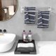 thumbnail image 5 of Bathroom Towel Holder, Drill-Free Self-Adhesive Wall-Mounted Towel Bar, Brushed Stainless Steel, Rust and Scratch Resistant (40cm, Silver), 5 of 5