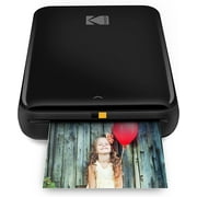 KODAK Step Wireless Mobile Photo Mini Printer, ZINK Technology, Bluetooth, Portable, Black