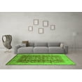 thumbnail image 3 of Ahgly Company Indoor Rectangle Oriental Green Traditional Area Rugs, 8' x 10', 3 of 4