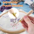 thumbnail image 5 of 11Pcs Punch Needle Tool Kit Embroidery Stitching Punch Needle & Needle Threader Embroidery Poking Cr, 5 of 5