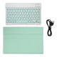 thumbnail image 1 of Teclado de tableta Ticfox Funda protectora magnética Conexión BT inalámbrico delgado para Tab P11 Plus 2021 P11 2020 Verde claro, 1 of 14