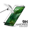 thumbnail image 3 of Screen Protector for Motorola Moto G 5G /Moto G 2025 Tempered Glass Screen Protector [Full Coverage] Curved Black Edged 9H Hardness Glass Screen Protector - Clear Black, 3 of 10