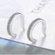 thumbnail image 4 of Fixura Ear Clips Ear Cuff Earrings for Women Non Piercing Plated Ears Cuffs, 4 of 5