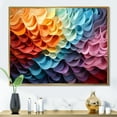 thumbnail image 1 of Designart Art Mural Encadré Op Art, Elixir Chromatique Opt Art Décor Mural Encadré I, Art Mural Encadré Op Art, Art Mural Moderne Multicolore Encadré Or, Cadre Doré 32x24 Pouces, 1 of 5