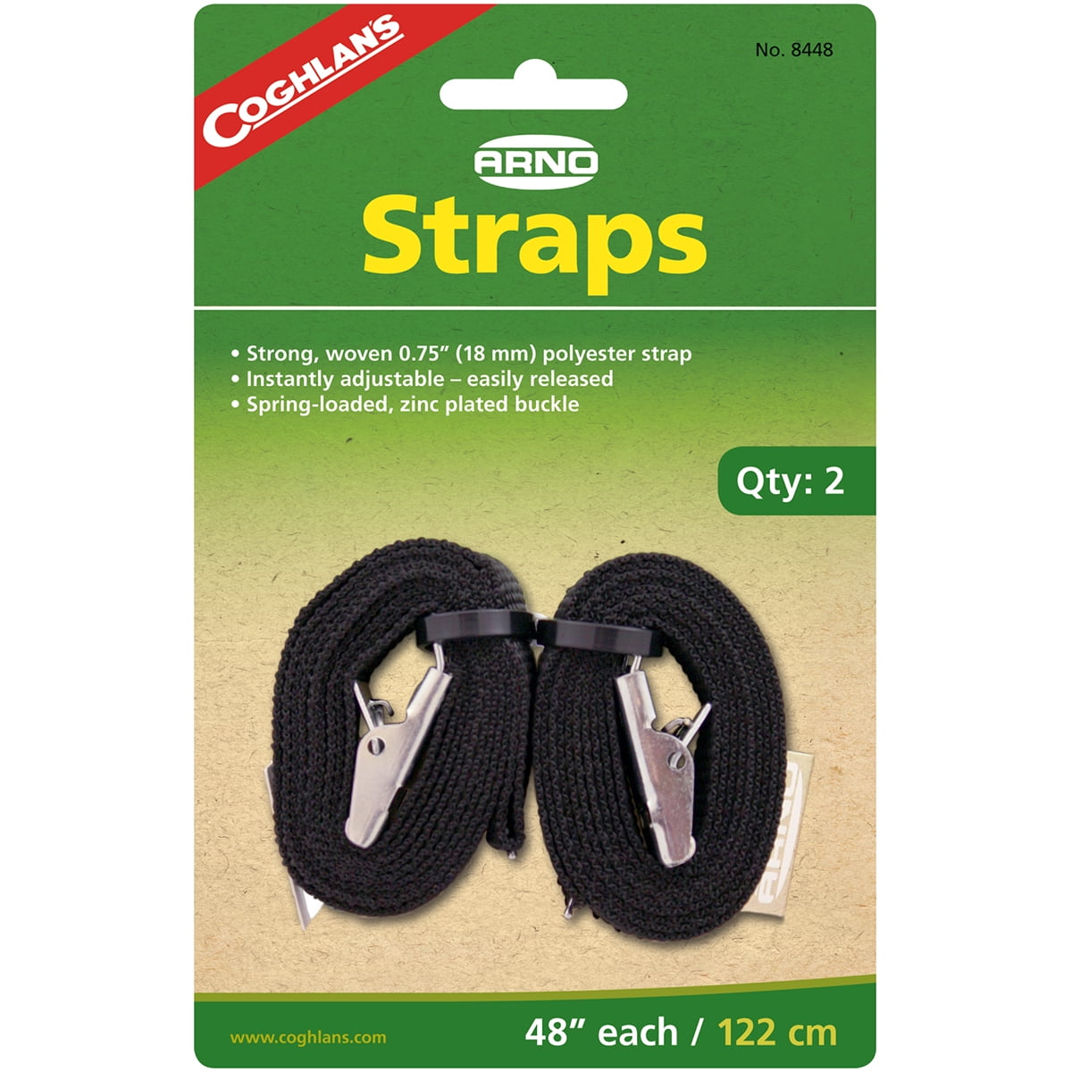 Coghlan'S 48' Arno Straps, 2Pk