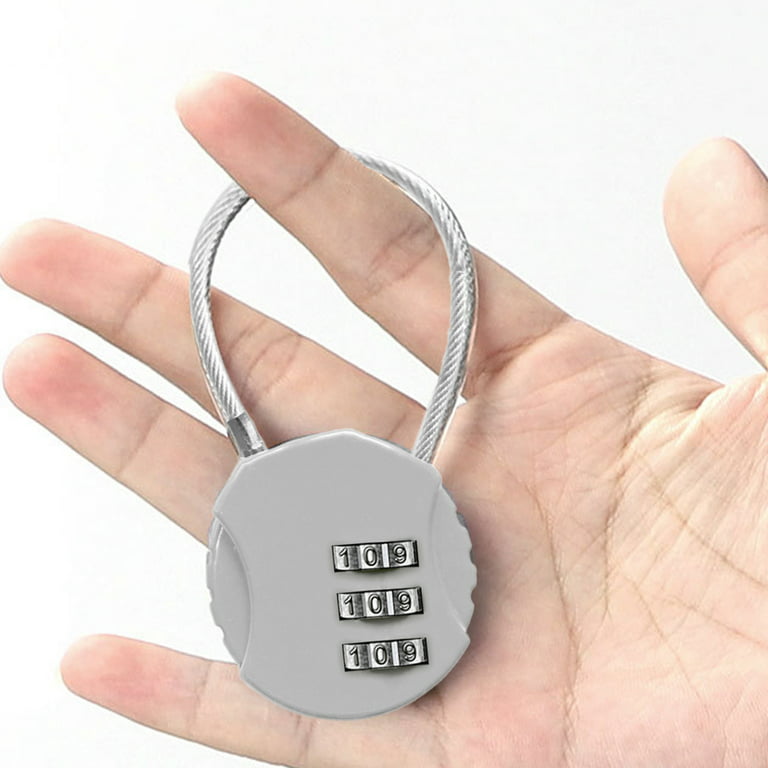 Password Lock Anti-Theft Combination Lock 3 Digit Combination