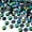 Black AB, variant on John Bead 500-Piece 10mm (SS45) | Crystal Acrylic Round Flat Back Rhinestones