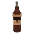 thumbnail image 1 of Christmas Acrylic Wine Bottle Covers Santa/Snowman/Reindeer Patterns, 1 of 4