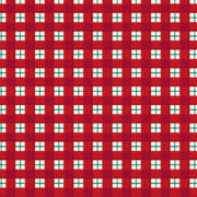 The Pioneer Woman 21" x 18" Cotton Holiday Gingham Precut Sewing & Craft Fabric, Red