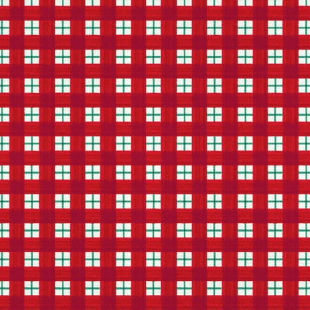 The Pioneer Woman 21" x 18" Cotton Holiday Gingham Precut Sewing & Craft Fabric, Red