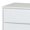 thumbnail image 2 of Benzara Lennart II Mid-Century Modern Nightstand, White Finish, 2 of 5