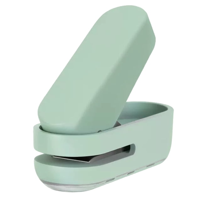 CSChome Compact Hole Puncher Mini Manual Hole Puncher: Portable Metal Single Hole Puncher, Accurate with Plastic Stationery Gift