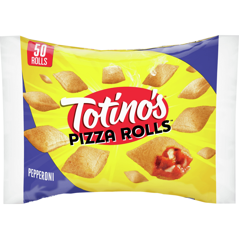 Totino's Pizza Rolls, Pepperoni, 50 ct, 24.8 oz (frozen)